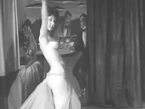 Late 1950s Stripper Nikkie Performs