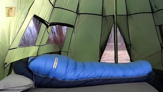 Camping In The Tent Leads To Humping My Vintage Sierra Designs Sleepingbag!