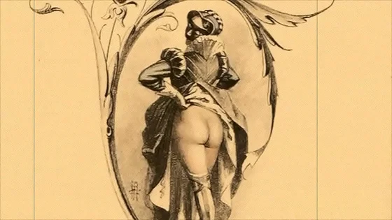vintage erotic art