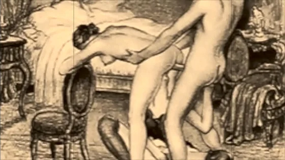 vintage erotic drawings