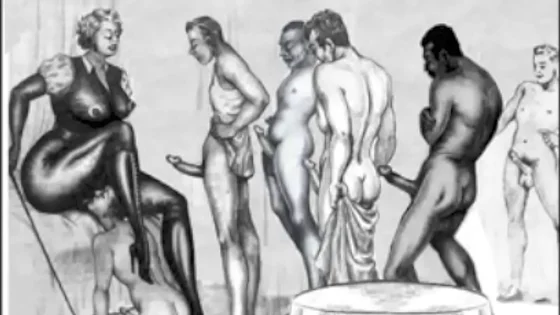 vintage erotic art
