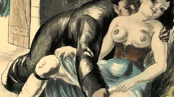 vintage erotic art