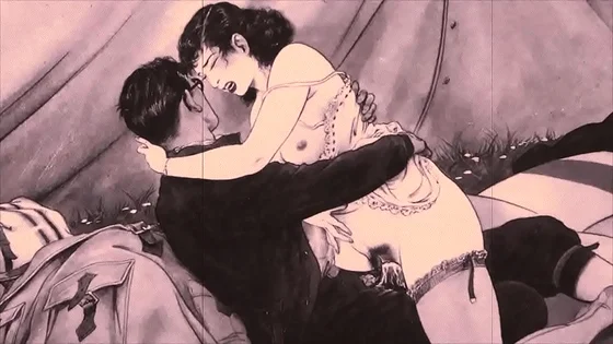 vintage erotic illustration