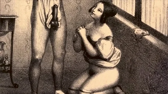 vintage erotic illustration