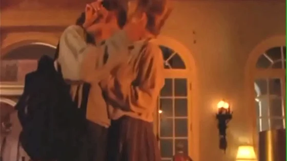 Busty MILF Rebecca Bardoux takes cum in mouth after wild sex