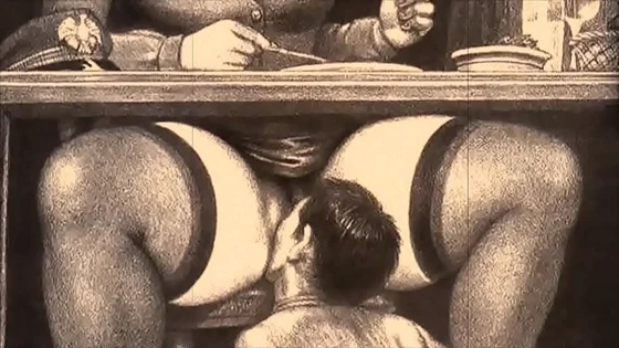 vintage erotic illustration