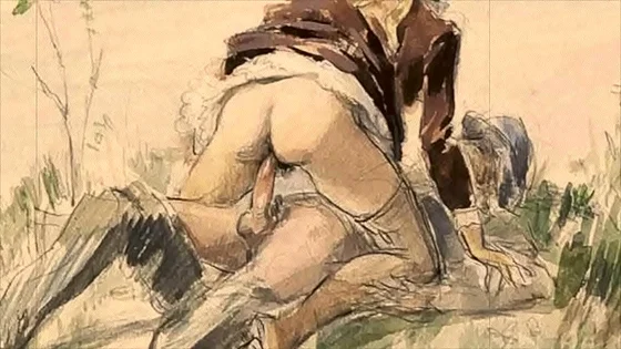 vintage erotic drawings