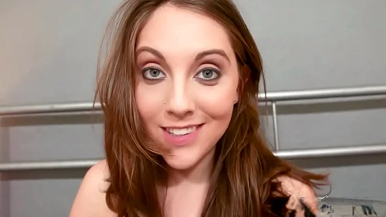 POV amateur babe sucking n grinding cock while talking dirty